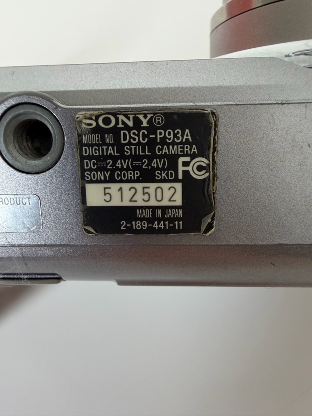 Sony Cyber-shot 5.1MP Digital Camera DSC-P93A Silver - TESTED & WORKING - Picture 6 of 16